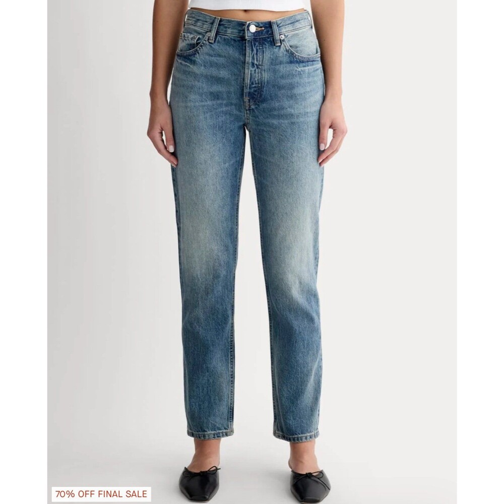 Everlane Medium Wash Blue THE ’90S CHEEKY JEAN Women’s Size 26 Regular